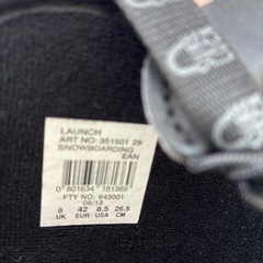 スノーボード用靴の画像