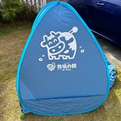【お譲り先決定しました】簡易テントの画像