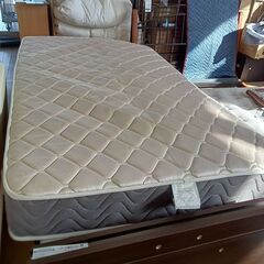 ★リユースのサカイつくば店★TK7413 ニトリ セミダブルマットレス ベージュ H22×D190×W116 クリーニング済みの画像
