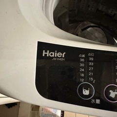 乾燥機＋洗濯機＋棚の画像