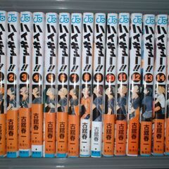 コミック　ハイキュー‼　第１巻～第２２巻の画像