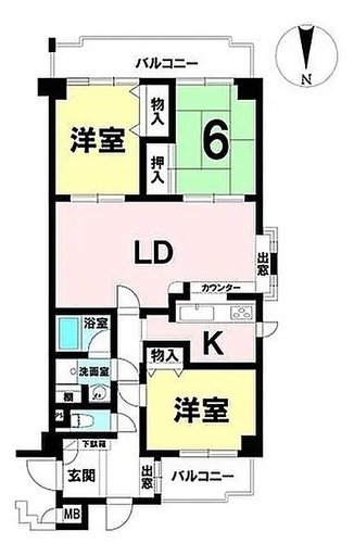 オーナーチェンジ物件 シャトー甚目寺3LDK表面利回り14%550万