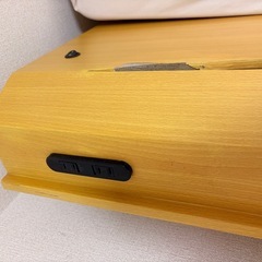 シングルベット　　マットレス付きの画像