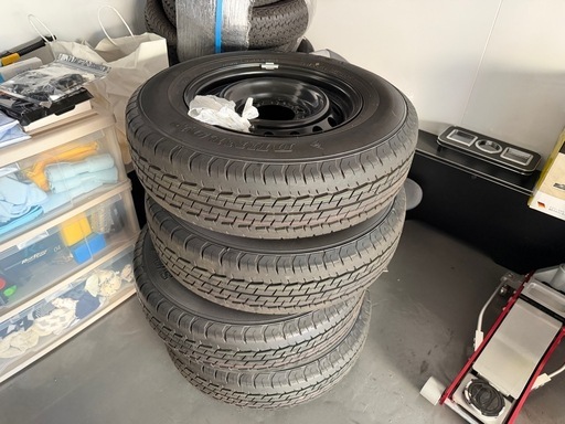 ハイエース 純正タイヤホイール 4本セット 195/80/R15