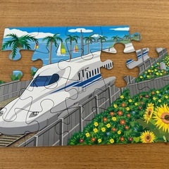 KUMON パズル　新幹線4箱セットの画像