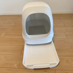 猫 ニャンとも清潔トイレ  ドームタイプ 1ヶ月半使用の画像