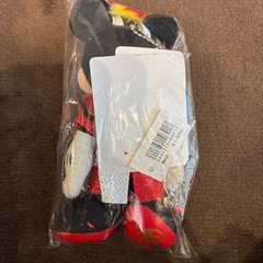 ミッキー　ぬいぐるみバッヂの画像