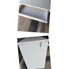 イケア MICKE ミッケ デスク, ホワイト学習机の画像