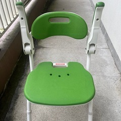 安寿シャワーチェア緑色の画像