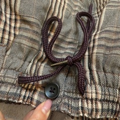 チェック柄パンツ　の画像