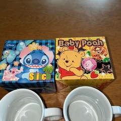 ディズニーマグカップ2個の画像