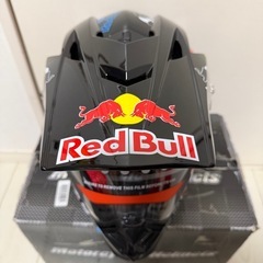 未使用品　RedBull レッドブル オフロードヘルメットの画像