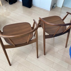 ダイニングチェアー　2脚セット
の画像