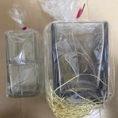 キャンドルホルダー　ガラス　小物入れ　インテリア　①の画像