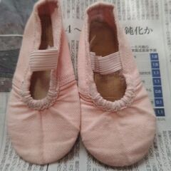 バレエシューズ　チャコット　子供用　17.0の画像