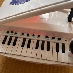 子供ピアノ電子ピアノおもちゃグランドピアノ風の画像