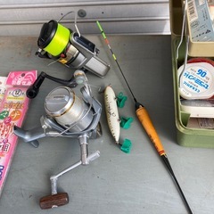 釣り道具　色々まとめてセットDaiwa SHIMANO
の画像
