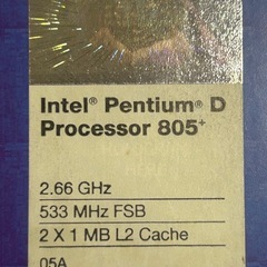 PentiumD 805の画像