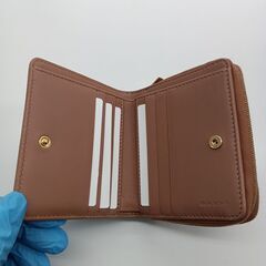 ★リユースのサカイ水戸店★ CELINE 折りたたみ財布 ブラウン×ブラック H10×D3.5×W12 MT6369の画像