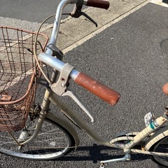 【無料】カゴ付き自転車の画像
