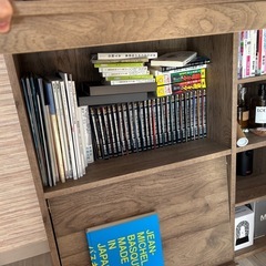 本棚　マガジンラックの画像