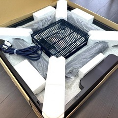 大70 【美品】YUASA カジュアルコタツ 75cm YKC-7521(BK) の画像