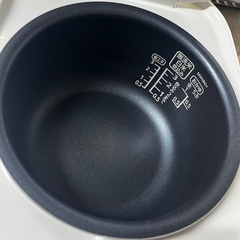 万代店 IRIS OHYAMA マイコンジャー 炊飯器 ERC-MB30-W-D 2021年製 0.54L ホワイト  の画像