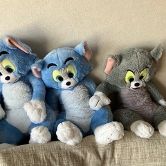 【2】大きなトムちゃんのぬいぐるみ6匹可愛がってください‼️の画像