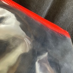 透明　ジッパー式　マルチケース ミニ　約17.8×13㎝の画像