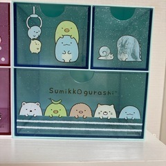 すみっコぐらしの収納ケースの画像