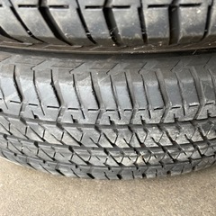 ジムニー　純正　タイヤのみの画像