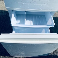 ✅SHARPノンフロン冷凍冷蔵庫✅ ✅SJ-D14D-W✅の画像