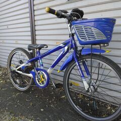 22インチの子供自転車です。外装７段ギア付です。の画像