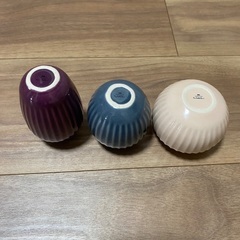 KÄHLER（ケーラー） 花瓶 ハンマースホイ ミニベース 3点セット（北欧インテリア）の画像