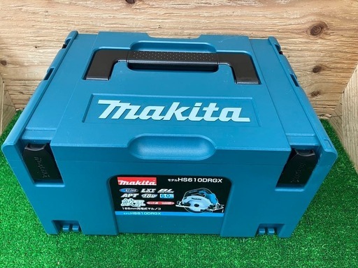 【SIW】makita マキタ HS610DRGX 18V 165ｍｍ充電式マルノコ バッテリー1個、充電器付き【未使用品】