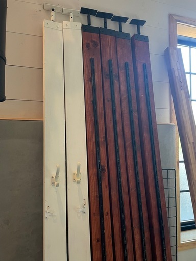 ラブリコ　本棚　マホガニー色