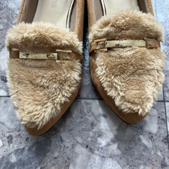 ファーパンプス Lの画像