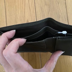 新品未使用　二つ折財布の画像