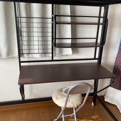 デスク付きロフトベッド
の画像