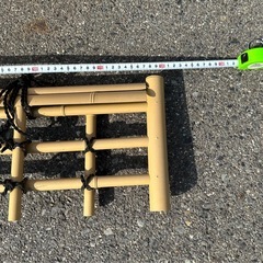 🎋天然竹＆人工竹フェンス セット✨お庭のアクセントに♪の画像