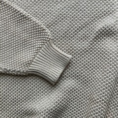 ユニクロ コットンオーバーサイズハイネックセーター Mの画像