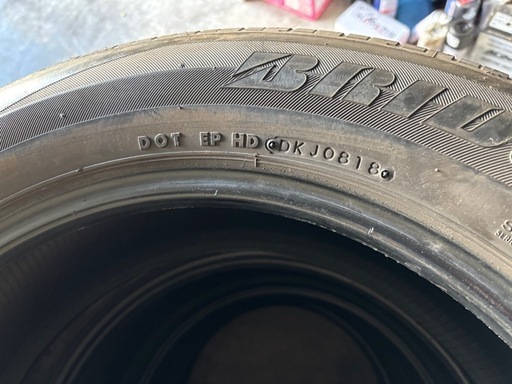 ★室内保管BRIDGESTONE デューラーH/Pスポーツ225/60R18 100V ★