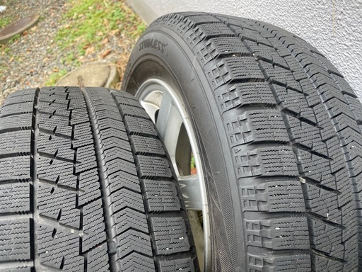冬タイヤ215/60R16 VRX ENKEI製ホイール　スバルオプション　バリ山