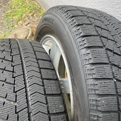 冬タイヤ215/60R16 VRX ENKEI製ホイール　スバルオプション　バリ山の画像