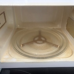 22年製　山善　レンジ　使用感ありの画像