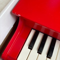 カワイ kawai ミニピアノ P-32 赤色の画像
