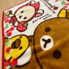 リラックマ　ブランケット&巾着セットの画像