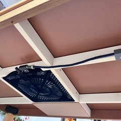 こたつ机　こたつテーブル　ベージュ　美品　3点まとめて購入してくださる方優先しますの画像