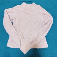 INGNI淡いピンクのふわふわセーターの画像