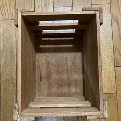 決まりました⚠️焼酎の木箱２個の画像